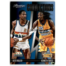 Panini 2013-14 Prestige Connections #15 Kenneth Faried/Alex English gyűjthető kártya