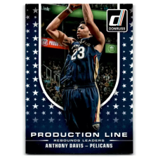 Panini 2014-15 Donruss Production Line Rebounds #10 Anthony Davis gyűjthető kártya