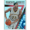 Panini 2014-15 Prestige Premium Franchise Favorites #19 Anthony Davis