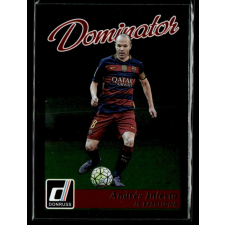 Panini 2016 Donruss Dominators #49 Andres Iniesta gyűjthető kártya
