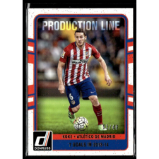 Panini 2016 Donruss Production Line Canvas #27 Koke 03/49 gyűjthető kártya