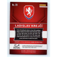 Panini 2016 Panini Panini Uefa Euro Prizm Base #20 Ladislav Krejci gyűjthető kártya