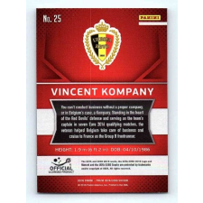 Panini 2016 Panini Panini Uefa Euro Prizm Base #25 Vincent Kompany gyűjthető kártya