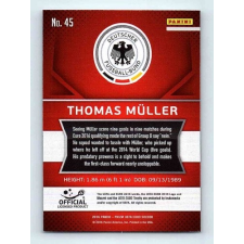 Panini 2016 Panini Panini Uefa Euro Prizm Base #45 Thomas Muller gyűjthető kártya
