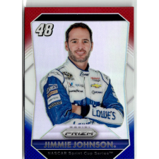 Panini 2016 Panini Prizm Prizms Red White and Blue #40 Jimmie Johnson gyűjthető kártya