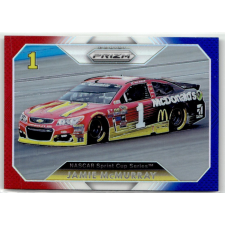 Panini 2016 Panini Prizm Prizms Red White and Blue CAR #53 Jamie McMurray gyűjthető kártya