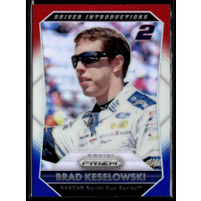 Panini 2016 Panini Prizm Red White & Blue #82 Brad Keselowski gyűjthető kártya