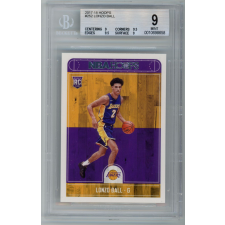 Panini 2017-06 Panini Hoops BGS - 9 Mint #252 Lonzo Ball gyűjthető kártya