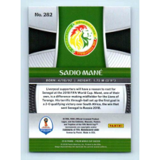 Panini 2017-18 Panini Prizm World Cup Soccer Base #282 Sadio Mane gyűjthető kártya