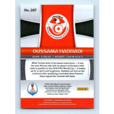 Panini 2017-18 Panini Prizm World Cup Soccer Base #287 Oussama Haddadi gyűjthető kártya