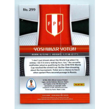 Panini 2017-18 Panini Prizm World Cup Soccer Base #299 Yoshimar Yotun gyűjthető kártya