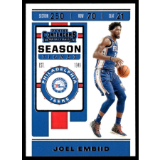 Panini 2019-20 Panini Contenders #45 Joel Embiid gyűjthető kártya