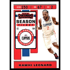 Panini 2019-20 Panini Contenders #55 Kawhi Leonard gyűjthető kártya