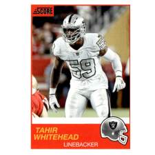 Panini 2019 Score #35 Tahir Whitehead gyűjthető kártya