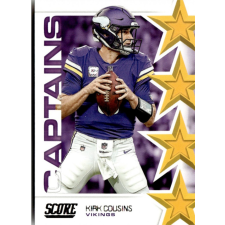 Panini 2019 Score Captains #C-19 Kirk Cousins gyűjthető kártya