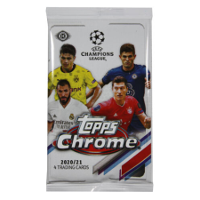 Panini 2020-21 Topps Chrome Champions League Hobby csomag gyűjthető kártya