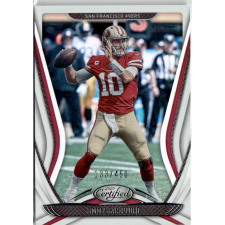 Panini 2020 Panini Certified Mirror 0 #45 Jimmy Garoppolo 133/450 gyűjthető kártya