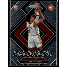 Panini 2021-22 Panini Prizm Emergent #18 Jalen Johnson gyűjthető kártya