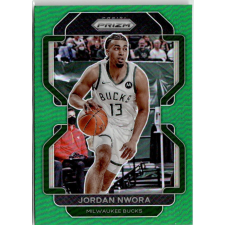 Panini 2021-22 Panini Prizm Green Prizms #80 Jordan Nwora gyűjthető kártya