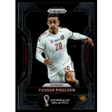 Panini 2022 Panini Prizm World Cup #76 Yussuf Poulsen gyűjthető kártya