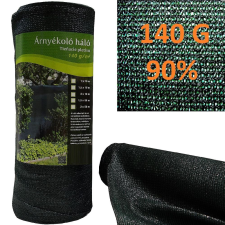 Panitalia Árnyékoló háló 1,5x10m zöld 90%, 140G/M2 kerti bútor