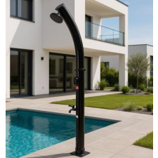 Panitalia Kerti szolár zuhany 18 literes fekete színben kerti zuhany