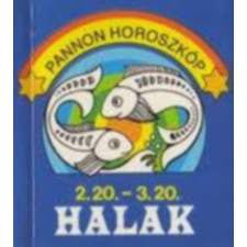 Pannon Kiadó Kft. Pannon Horoszkóp Halak Minikönyv antikvárium - használt könyv