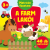 Pannon-Literatúra Kft. A farm lakói - 48 db matricával - 3 éves kortól