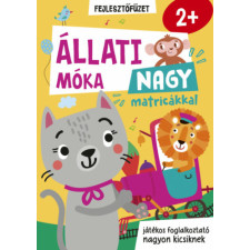 Pannon-Literatúra Kft. Állati móka - Nagy matricákkal kreatív és készségfejlesztő