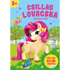 Pannon-Literatúra Kft. Csillag lovacska - Matricás füzet gyermek- és ifjúsági könyv