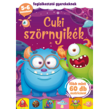 Pannon-Literatúra Kft. Cuki szörnyikék - Foglalkoztató gyerekeknek gyermek- és ifjúsági könyv