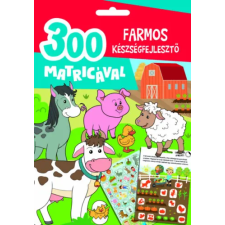 Pannon-Literatúra Kft. Farmos készségfejlesztő - 300 matricával gyermek- és ifjúsági könyv