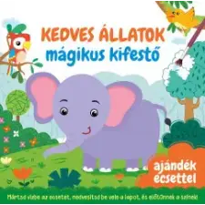 Pannon-Literatúra Kft. Kedves állatok - Mágikus kifestő gyermek- és ifjúsági könyv