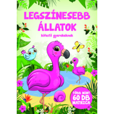 Pannon-Literatúra Kft. Legszínesebb állatok - Kifestő gyerekeknek gyermek- és ifjúsági könyv