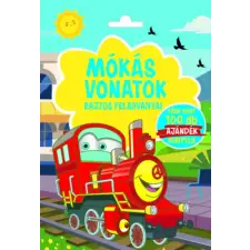 Pannon-Literatúra Kft. Mókás vonatok - rajzos feladványai - rajzos feladvány gyermek- és ifjúsági könyv