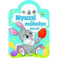 Pannon-Literatúra Kft. Nyuszi műhelye kifestő gyermek- és ifjúsági könyv