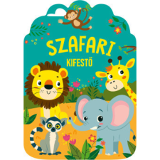 Pannon-Literatúra Kft. Szafari - kifestő gyermek- és ifjúsági könyv