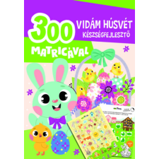 Pannon-Literatúra Kft. Vidám húsvét készségfejlesztő - 300 matricával gyermek- és ifjúsági könyv