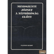 Pannon Mindszenty József a Népbíróság előtt antikvárium - használt könyv