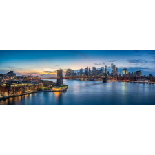 Panorámaképes puzzle Brooklyn híd, New York 1000 darab puzzle, kirakós