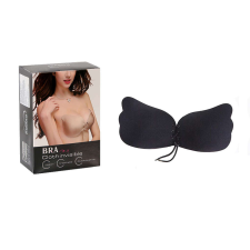 Pánt nélküli push up melltartó, fekete, C méret női cipő