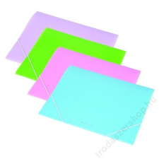 PANTA PLAST Gumis mappa, 15 mm, PP, A4, PANTA PLAST, pasztell kék (INP4103403) irattartó