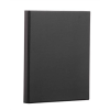 PANTA PLAST Gyűrűs könyv, panorámás, 4 gyűrű, 55 mm, A4, PP/karton, PANTA PLAST, fekete