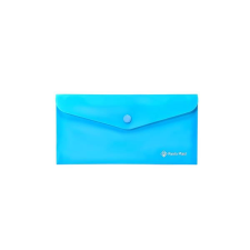 PANTA PLAST Irattartó tasak, DL, PP, patentos, PANTA PLAST, neon kék (INP0410008703) irattartó