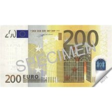 PANTA PLAST Jegyzettömb, 70 lap, 114x61,5 mm, PANTA PLAST 200 Euro (INP423005699) jegyzettömb