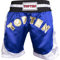  Pantaloni scurti Kickboxing Kick Light, Top Ten, Albastru 2XL INTL