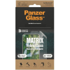 PanzerGlass 7320 Panzerglass Matrix Samsung Galaxy S23 Ultra hybrid üveg képernyővédó fólia, 3D, 9H, segédkerettel, átlátszó