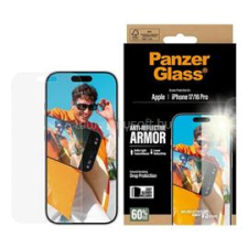 PanzerGlass ANTI-REFLECTIVE ARMOR EASYALIGNER képernyővédő üveg (tükröződésmentes + segédkeret) ÁTLÁTSZÓ (PANZERGLASS_PG23154) mobiltelefon kellék