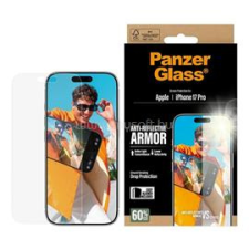 PanzerGlass ANTI-REFLECTIVE ARMOR EASYALIGNER képernyővédő üveg (tükröződésmentes + segédkeret) ÁTLÁTSZÓ (PANZERGLASS_PG93930) mobiltelefon kellék