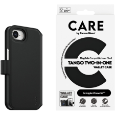 PanzerGlass CARE Apple iPhone 16e MagSafe Wallter 2in1 fekete tok tok és táska